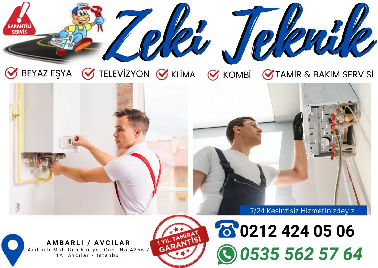 Ambarlı Kombi Bakım Ücreti