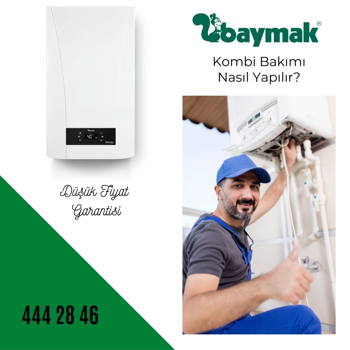 Baymak kombi bakımı nasıl yapılır? 444 28 46