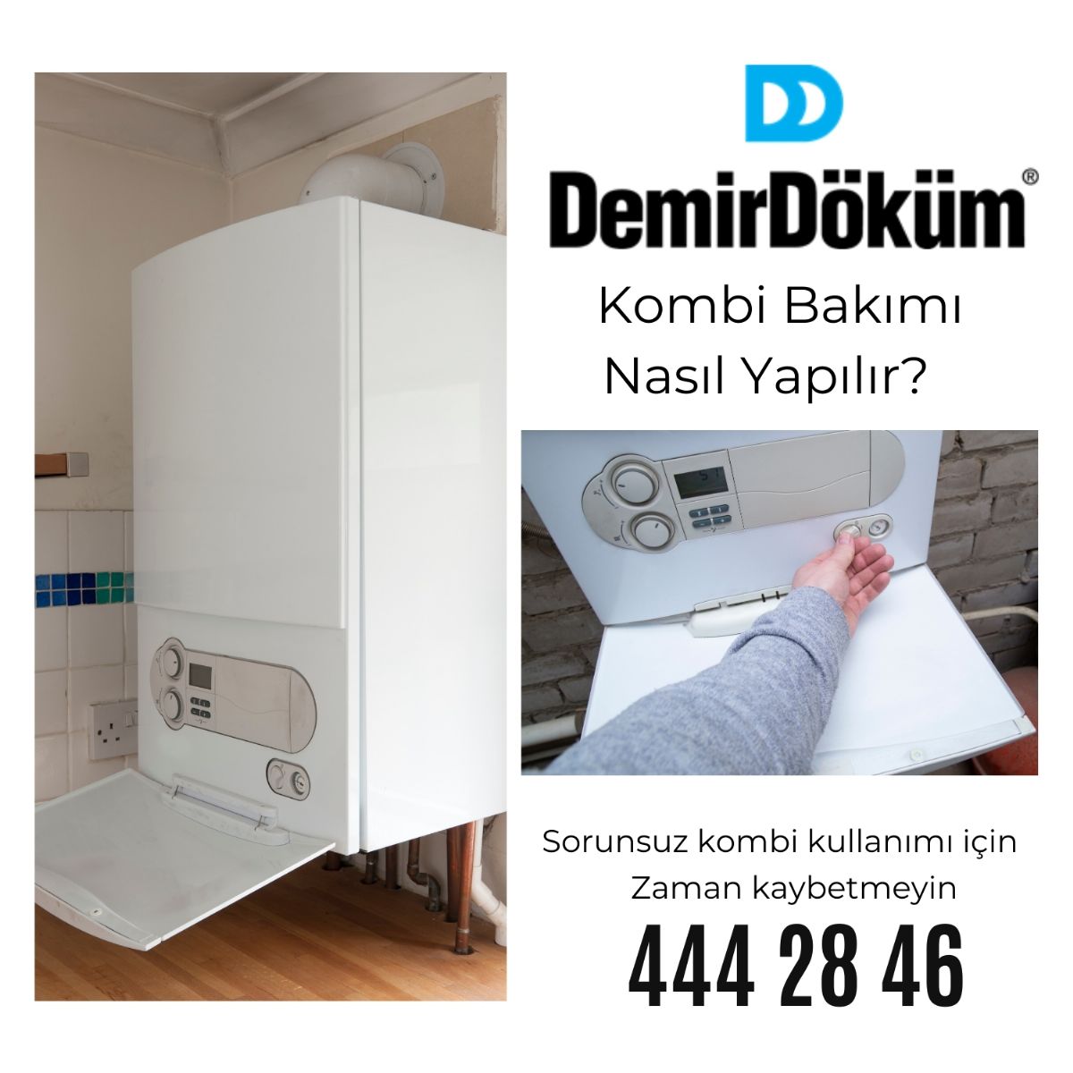 Demirdöküm kombi bakımı nasıl yapılır? 444 28 46