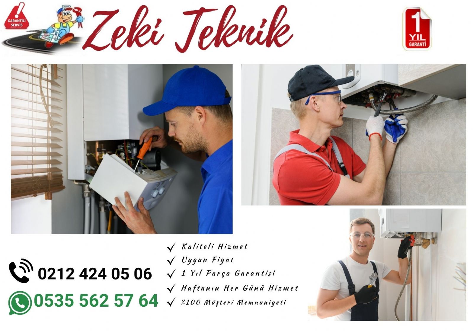 Firuzköy Kombi Bakım Ücreti