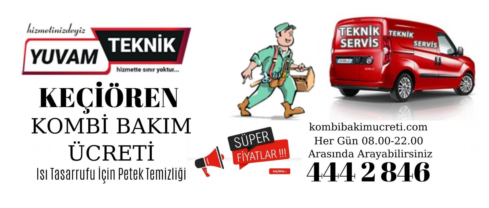 Keçiören Kombi Bakım Ücreti