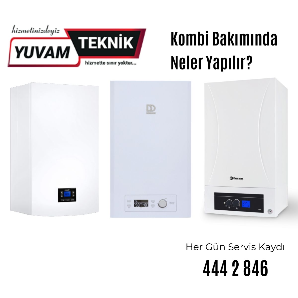 Kombi bakımında neler yapılır? 444 28 46