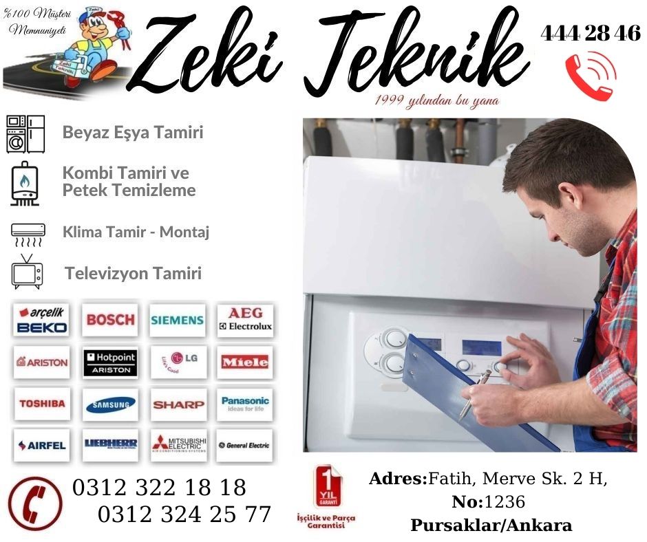 Pursaklar Kombi Bakım Ücreti