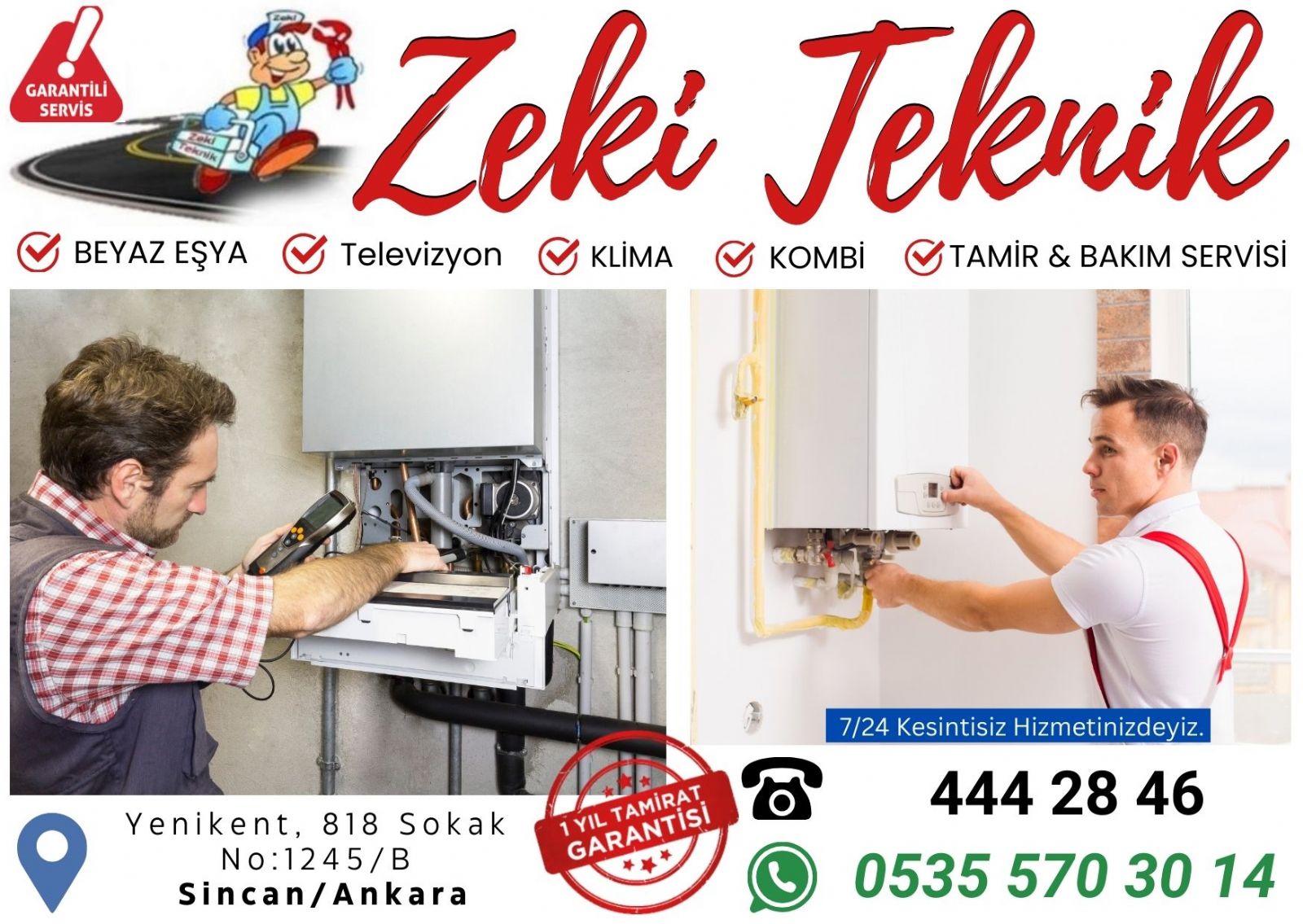Yenikent Kombi Servisi